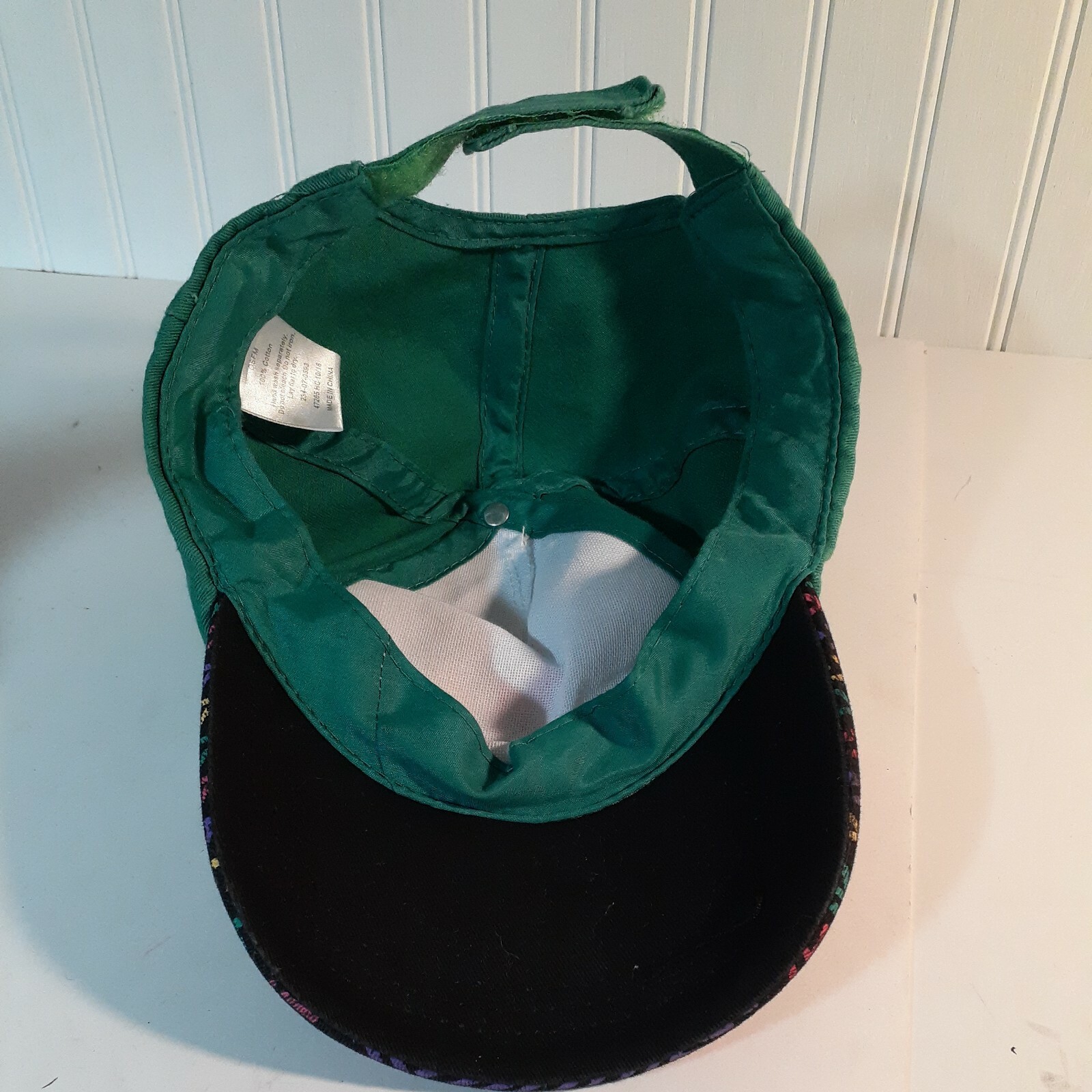 Childs "BFF" Baseball Cap Pineapple Print Hook And Loop Strap Back New
