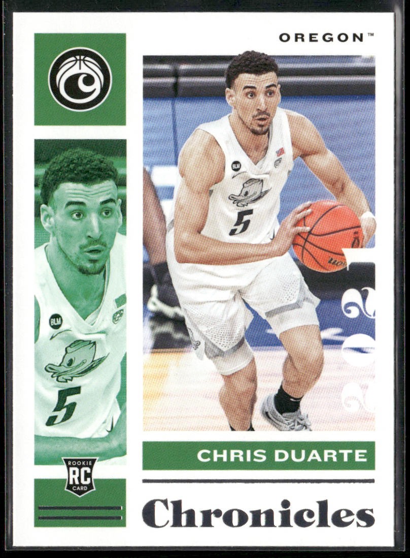 2021 Panini Chronicles Draft Picks #18 Chris Duarte