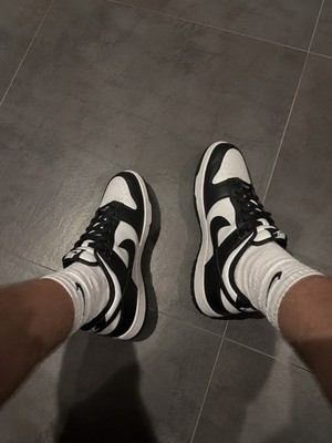 Nike Dunk Low Retro Panda EU 43 Sneaker mit OVP