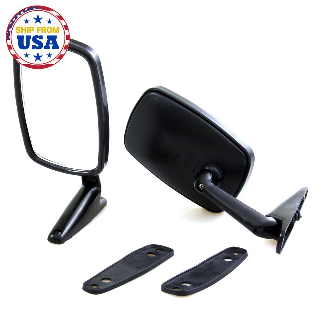 1970 1971-1980 TALBOT SUNBEAM LOTUS AVENGER NEW LH RH BLACK DOOR MIRROR 2 PCS