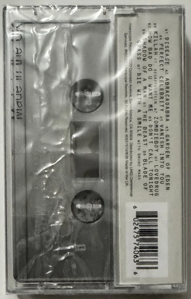 LADY GAGA - Mayhem Gray Cassette New - Image 2 of 2