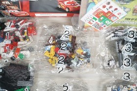 Lego Disney Pixar Cars Two Tokyo International Circuit 8679 Open Box