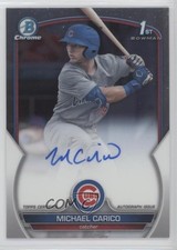 2023 Bowman Draft Chrome Prospect Auto Michael Carico #CDA-MCA Auto g1k