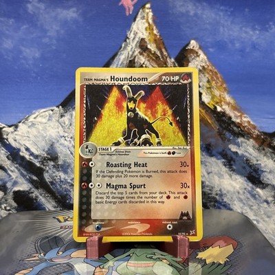 Team Magma's Houndoom - 10/95 Pokemon Team Magma vs Team Aqua Holo - HP