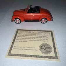 Signature 1917 Reo Touring & 1930 Hudson Toy Model Cars No. 32105 & 32107