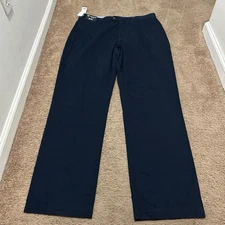 Cremieux Newport Light Weight Twill Pants Men’s Size 36 X 34 Navy Blue New W Tag