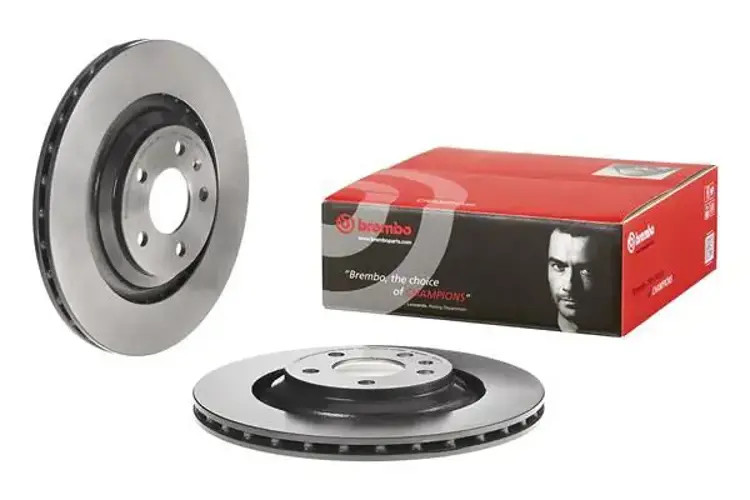Brembo 2x Brake Discs Pair Vented Rear 330mm 09.9767.11 Set 4F0615601B Brand New - Image 9