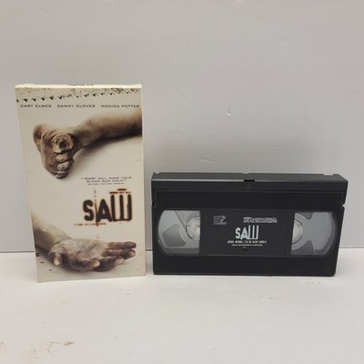Saw VHS 2004 Lions Gate Home Entertainment Horror Standard VHS release
