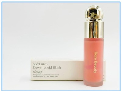 Rare Beauty Soft Pinch Dewy Liquid Blush  Happy  0.25 oz New In Box