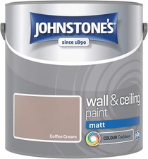 Image of Johnstone's - Wall & Ceiling Paint Matt Finish Smooth & Fantastic Coverage 2.5L