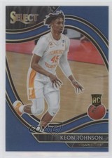 2021-22 Panini Chronicles Draft Picks Select Blue 7/99 Keon Johnson #281 3wu