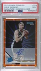 2019 Donruss Holo Orange Laser Signatures Luka Samanic PSA 9 Rookie Auto RC v1b