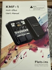 KMF-1 Multi Effects Guitar Pedal, 18 Amp/Cab Electric Guitar Effects Processor