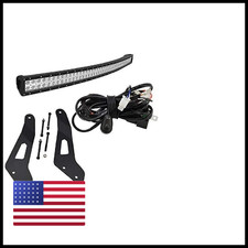 Wsays 52 Inch 288W Offroad Curved Led Light Bar Spot/Flood Combo Roof