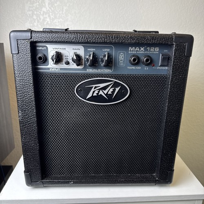 #ad Peavey MAX 126 Bass Amp Compact Combo TransTube Amp Great Condition $54.99
