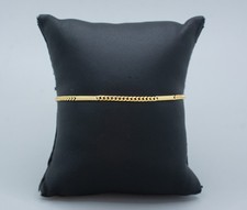 MA5 Ladies 18K Yellow Gold Fashion Bracelet 4.5 Grams 7.5" Long 2.13 mm Link