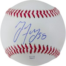 Grant McCray Signed Rawlings Baseball San Francisco Giants Exact Photo Proof COA