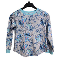 Disney Stitch Lilo  Stitch Girls Sleepwear Pajama Top Shirt Size 10/12