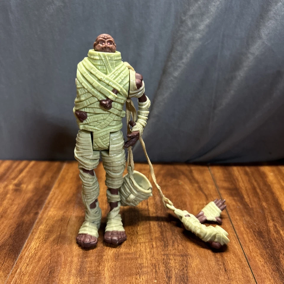 Mummy Monster 100% Complete The Real Ghostbusters 1989 Kenner Vintage Figure - Image 3 of 3