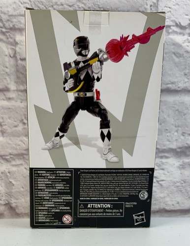 *BRAND NEW* 2019 Power Rangers Lightining Collection Black Ranger *MINT* - Picture 2 of 6