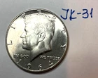 1964-P Kennedy Half Dollar 90% Silver Coin 50c Philadelphia Mint -JK-31