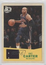 2007-08 Topps 1957-58 Variations Relic Vince Carter #28 HOF 19bs