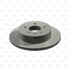 Brake Disc Rotors For Nissan Qashqai, X-Trail Renault Koleos Rear Juratek NIS122