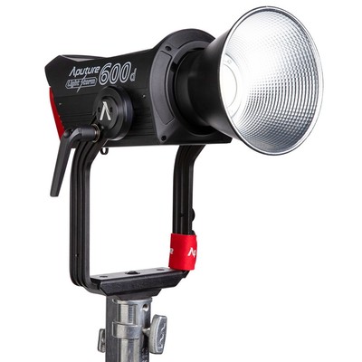 Aputure Light Storm 600D Daylight LED Light, Gold Mount