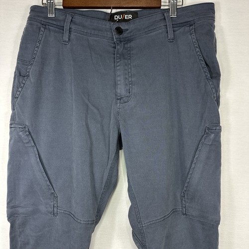 DU/ER Jeans Mens 34x32 T2X Straight Leg Pants (34x34) Stretch Comfort SnapAnkle - Photo 8/13