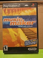 Magix Music Maker (PlayStation 2 PS2) CIB Complete NO scratches on disc! Nice!