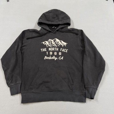 The North Face Hoodie Sweatshirt Mens M Black Pullover 1966 Berkeley CA Graphic