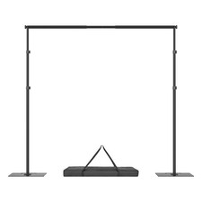 Hecis 8.5x10ft Backdrop Stand, Adjustable Photography Background Fr... Fast Ship