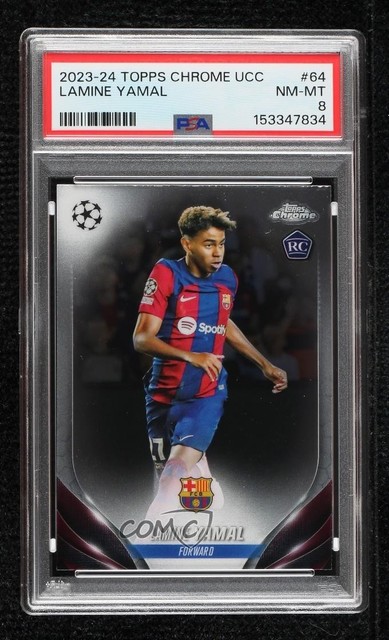 Lamine Yamal 2023 Topps Chrome UEFA Club Competitions