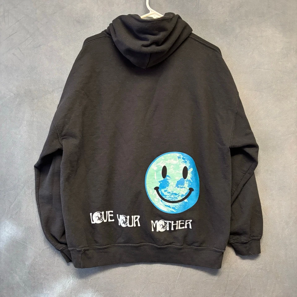 Natalie Mariduena Love Your Mother Earth Hoodie Black Large Fanjoy Double Sided - Image 4 of 4