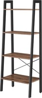 Vasagle Regal, BüCherregal Mit 4 Ebenen, Leiterregal, Standregal, FüR W