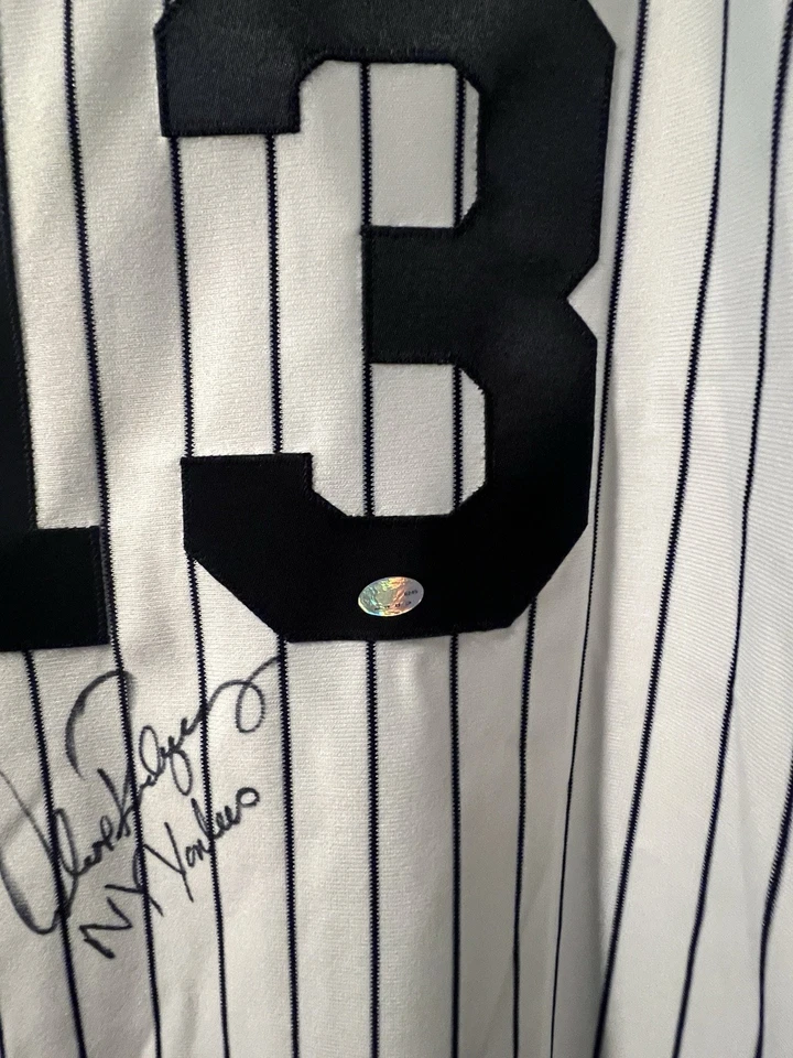 Alex Rodriguez Signed Autographed NY Yankees Russell Athletic Jersey PSA COA - Image 4 of 4