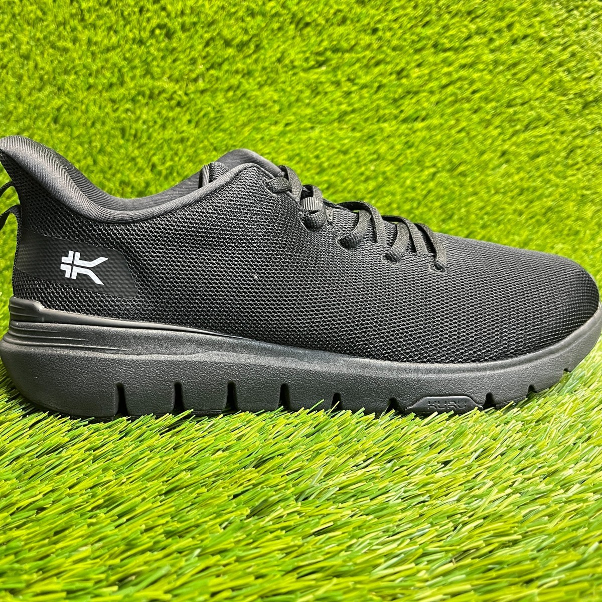 Kuru Flex Via Mens Size 8.5 Black Athletic Running Walking Shoes Sneakers Kuru Flex Via Mens Size 8.5 Jet Black Athletic Running  main image 2