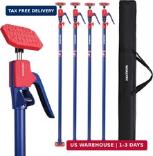 Cabinet Jack Support Pole, 54-114 Inches Steel Telescopic Quick Support