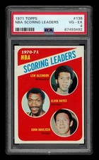 1971-72 Topps Set-Break #138 Nba Scoring Leaders PSA 4 VG-EX