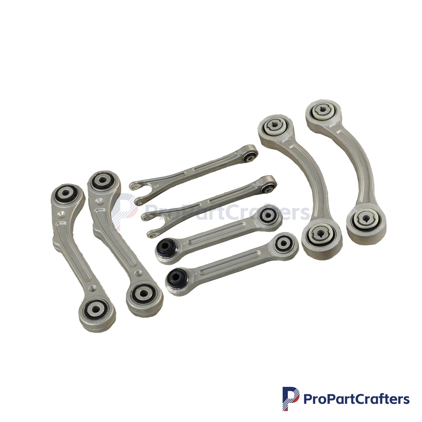8PCS Fit Maserati Ghibli Quattroporte 14-16 Rear Suspension Control Arm Set US