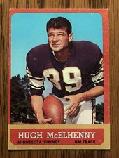 1963 Topps Football • Hugh McElhenny #103 HOF