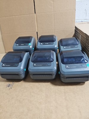 Lot of (6) Zebra GK420d, ZP505, ZP450 Barcode Label Printer *PARTS/REPAIR*