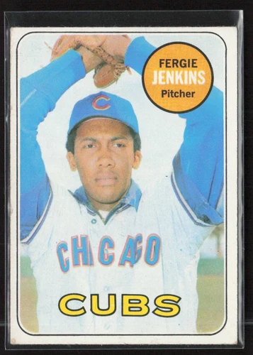 1969 Topps #640 Fergie Jenkins VG-EX