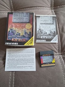 Battle Wheels Atari Lynx Game Complete CIB Tested Beyond Games