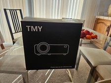 TMY 1080P Full HD Portable Mini Projector, Upgraded Bluetooth Movie Projector