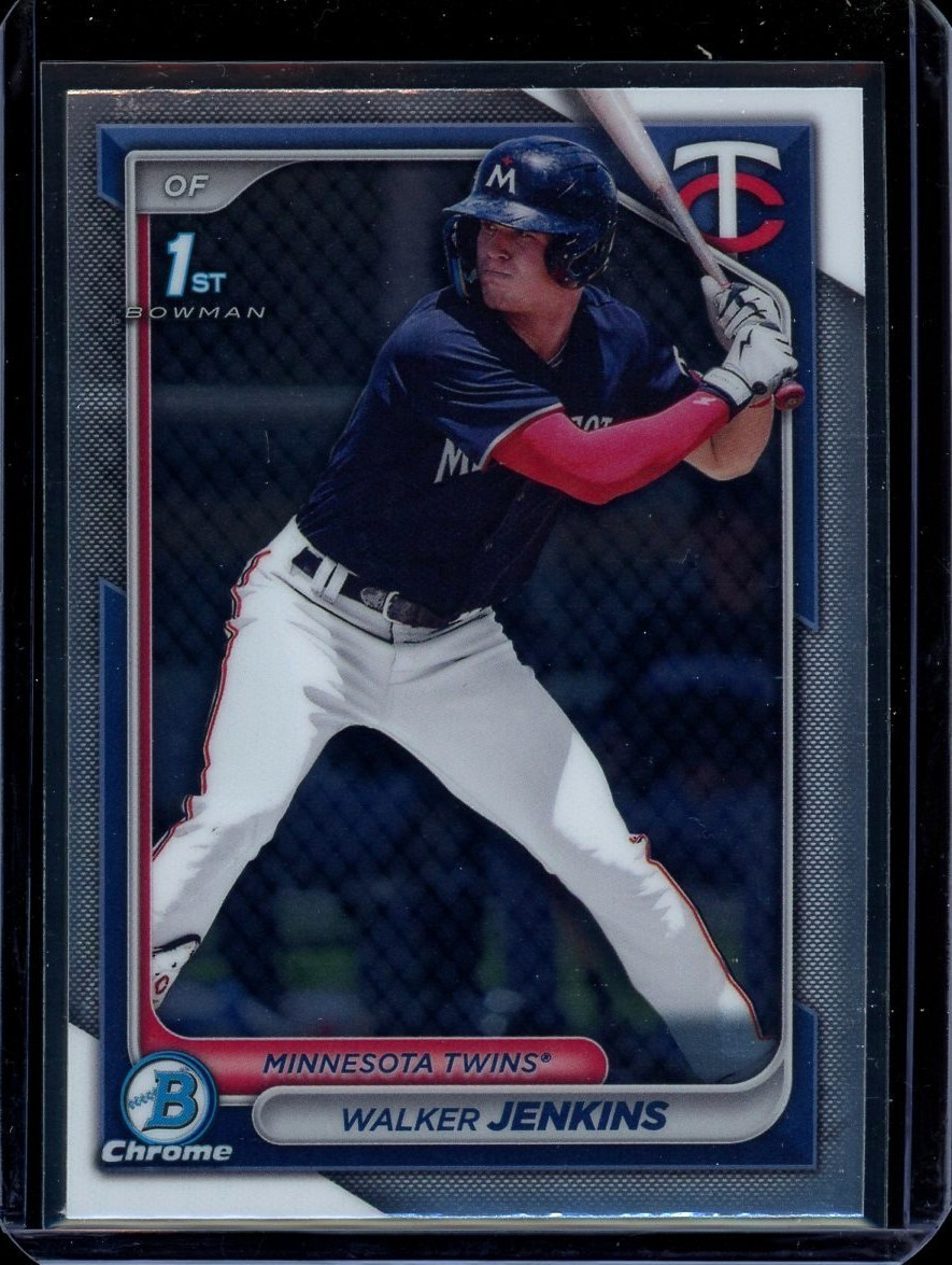 2024 1st Bowman Chrome ~ Walker Jenkins ~ #BCP-43 ~ Minnesota Twins