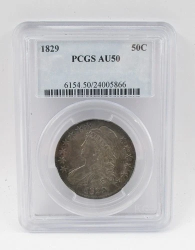 1829-P Capped Bust Half Dollar — photo from another recent sale