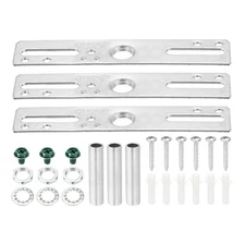 3 Set 4" Ceiling Light Plate Kit Light Crossbar Mounting Bracket Universal