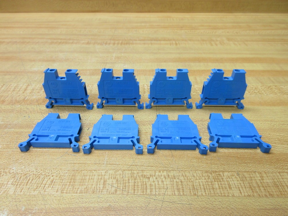 Allen Bradley 1492-W4 Terminal Blocks Blue 1492-W4B (Pack of 8)