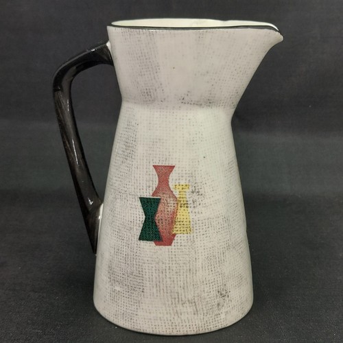Capri by Royal Sealy Japan Wine Jug & Cheese Mini Creamer Pitcher Vintage MCM - Picture 4 of 7
